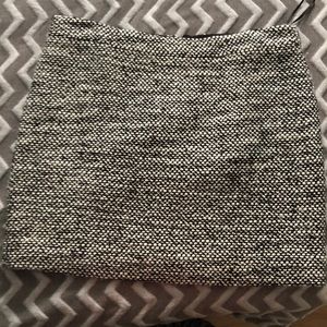 J Crew Skirt // black & white